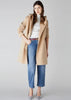 Emme Marella Cappotto Donna Oblato Cammello