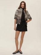 EMME MARELLA Emme Marella Dolcevita in misto cashmere Ruggito Donna Nero Dolcevita
