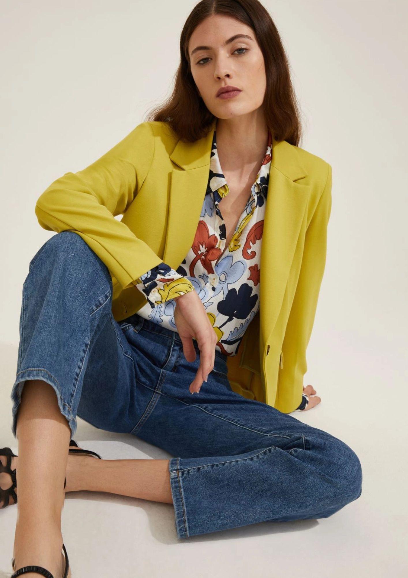 Emme Marella Giacca Donna Gamma Giallo Lemon - Santangelo