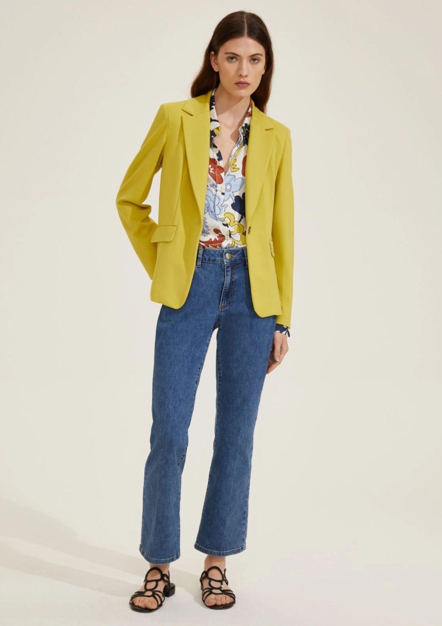 Emme Marella Giacca Donna Gamma Giallo Lemon - Santangelo