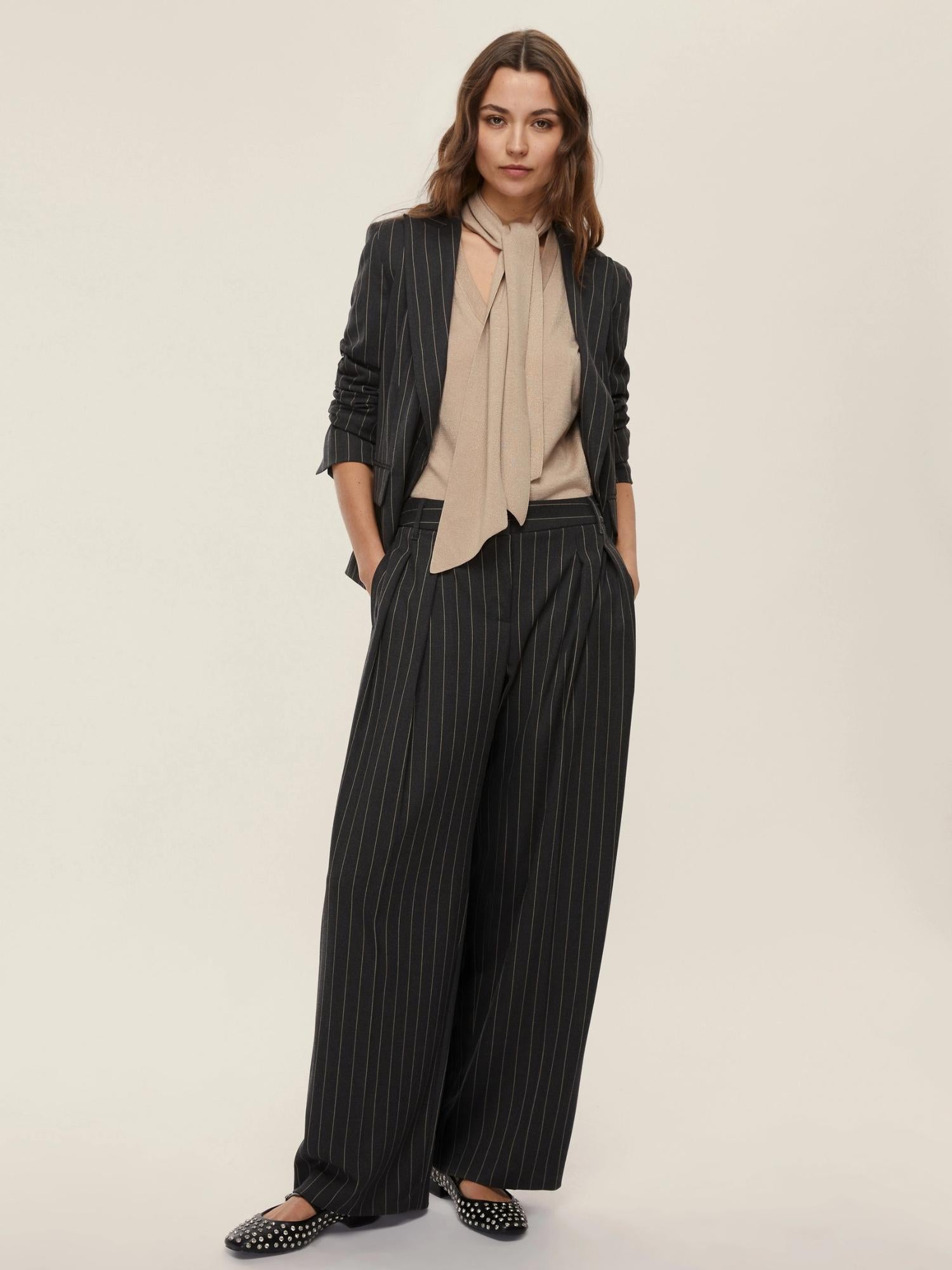 EMME MARELLA Emme Marella Giacca femminile in stuoia Dear Donna Nero bianco Giacca