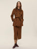 Emme Marella Gonna a tubino stretch Dritto Donna Cioccolato