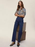 EMME MARELLA Emme Marella Jeans con tasche applicate Palma Donna Blu Jeans