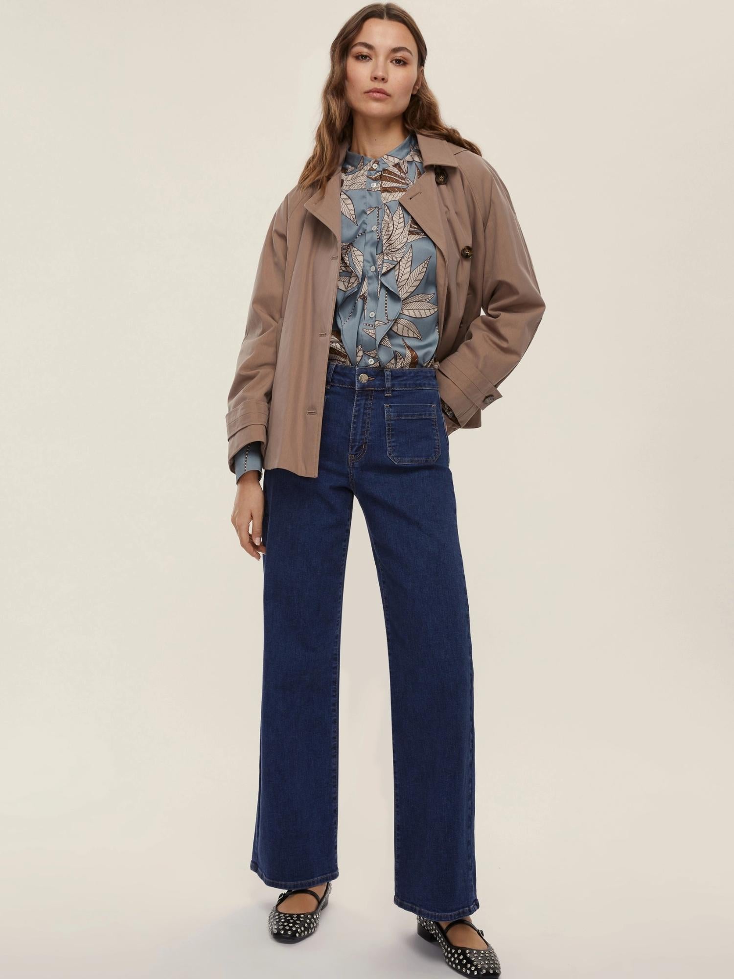 EMME MARELLA Emme Marella Jeans con tasche applicate Palma Donna Blu Jeans