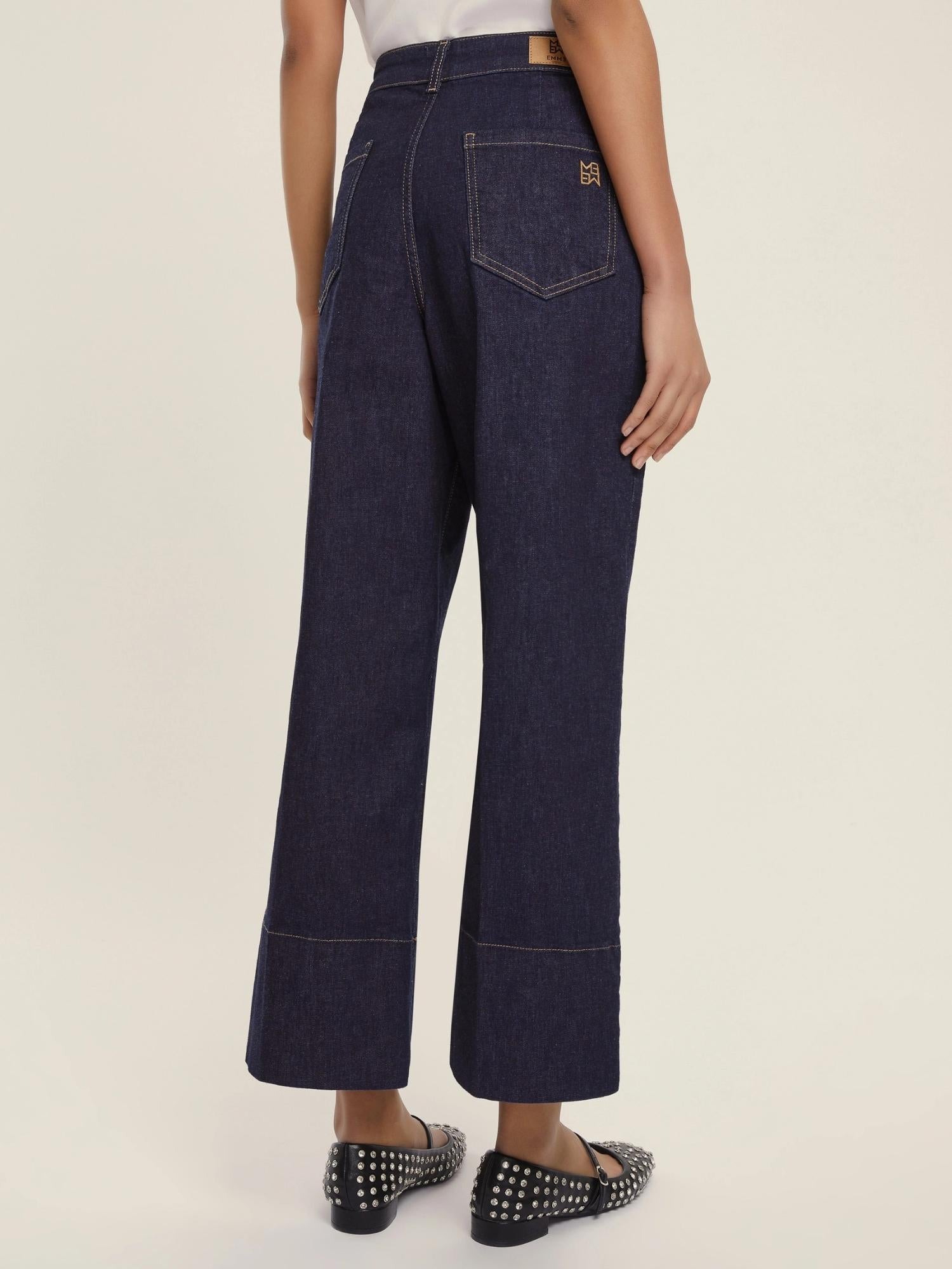 EMME MARELLA Emme Marella Jeans dritto stretch Kentia Donna Blu notte Jeans