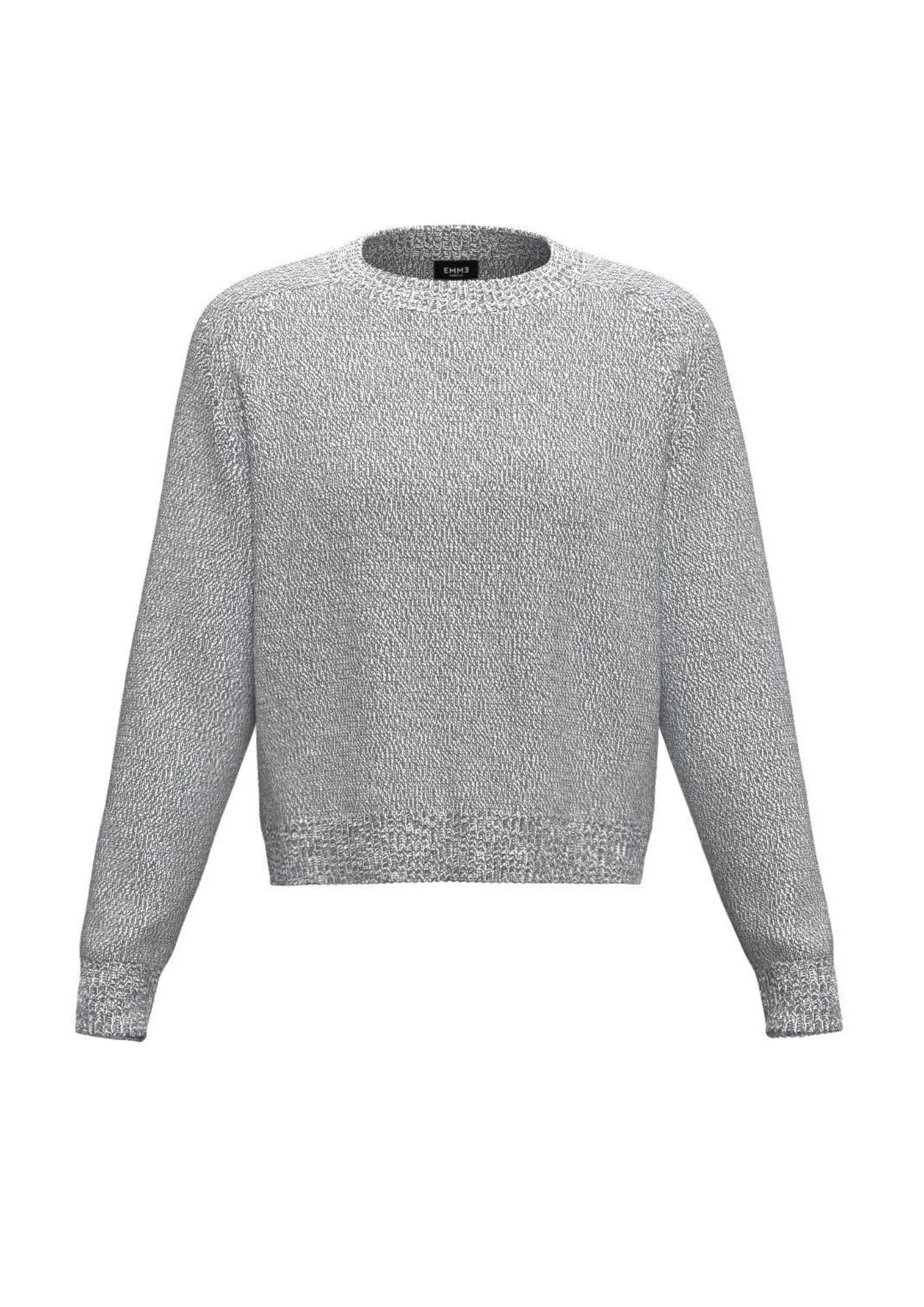 Emme Marella Maglia Donna Novella Grigia - Santangelo