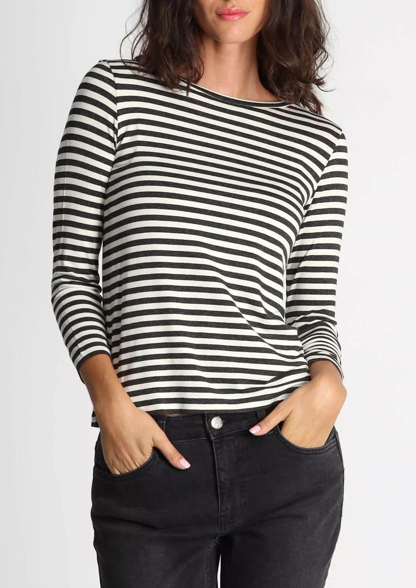 Emme Marella Maglia Donna Polpo Antracite - Santangelo