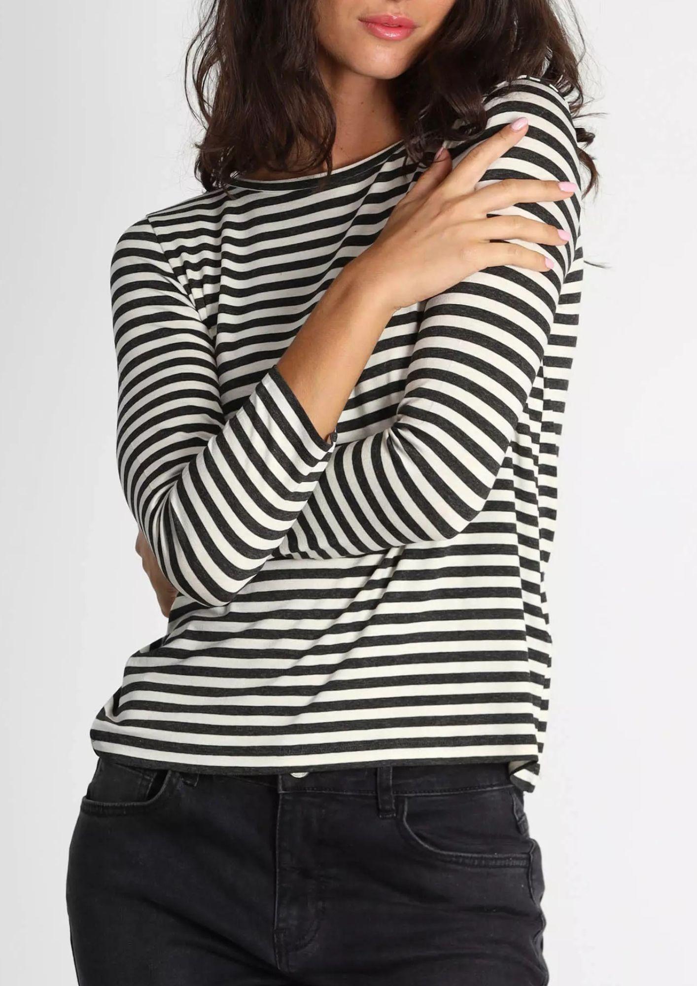 Emme Marella Maglia Donna Polpo Antracite - Santangelo