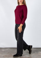 Emme Marella Maglia Donna Polpo Bordeaux - Santangelo