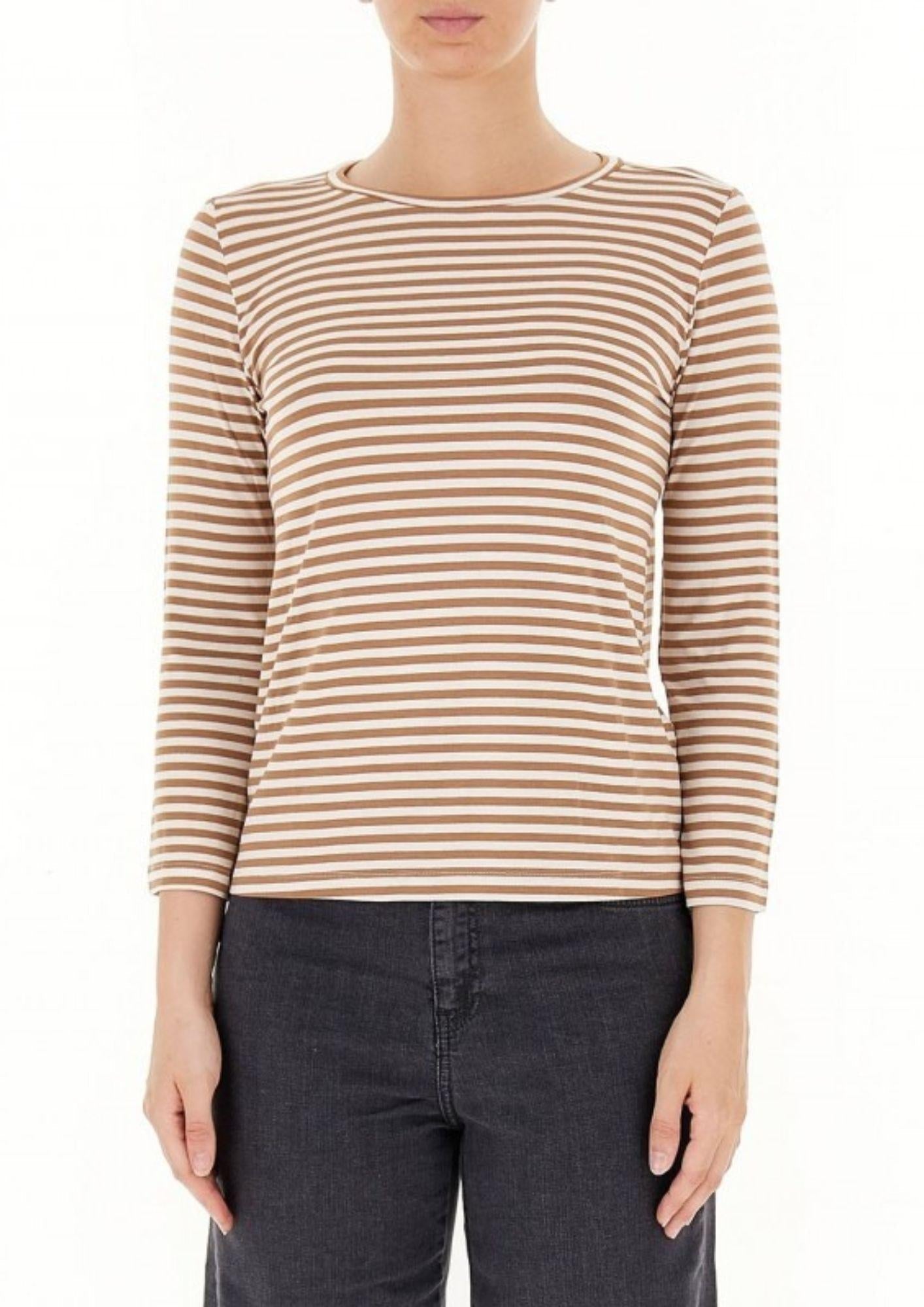 Emme Marella Maglia Donna Polpo Cammello - Santangelo