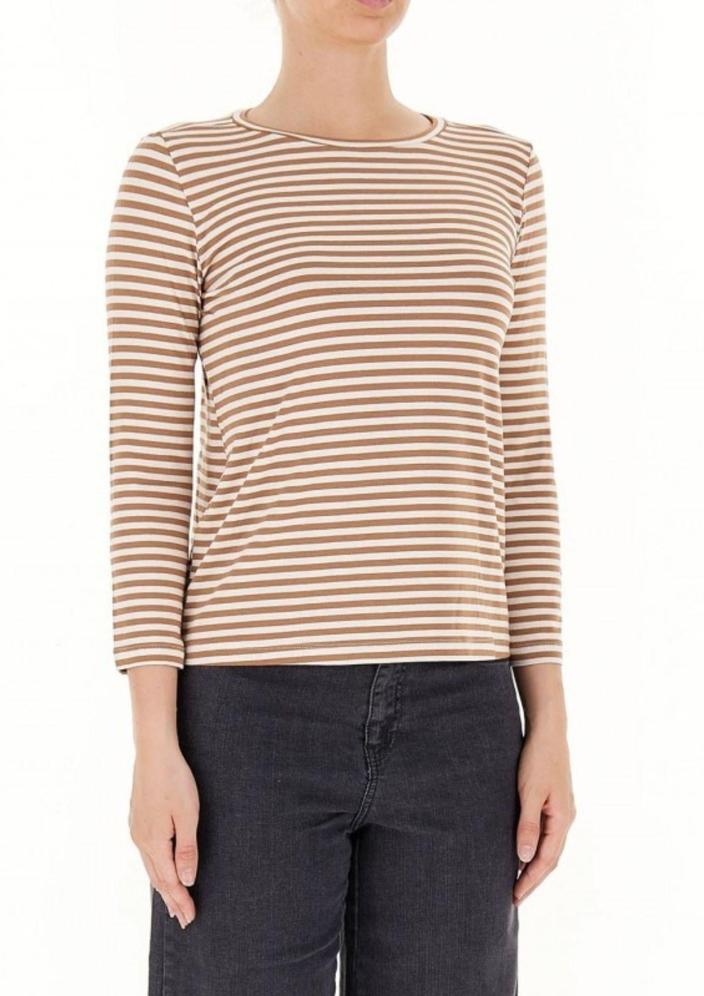 Emme Marella Maglia Donna Polpo Cammello - Santangelo