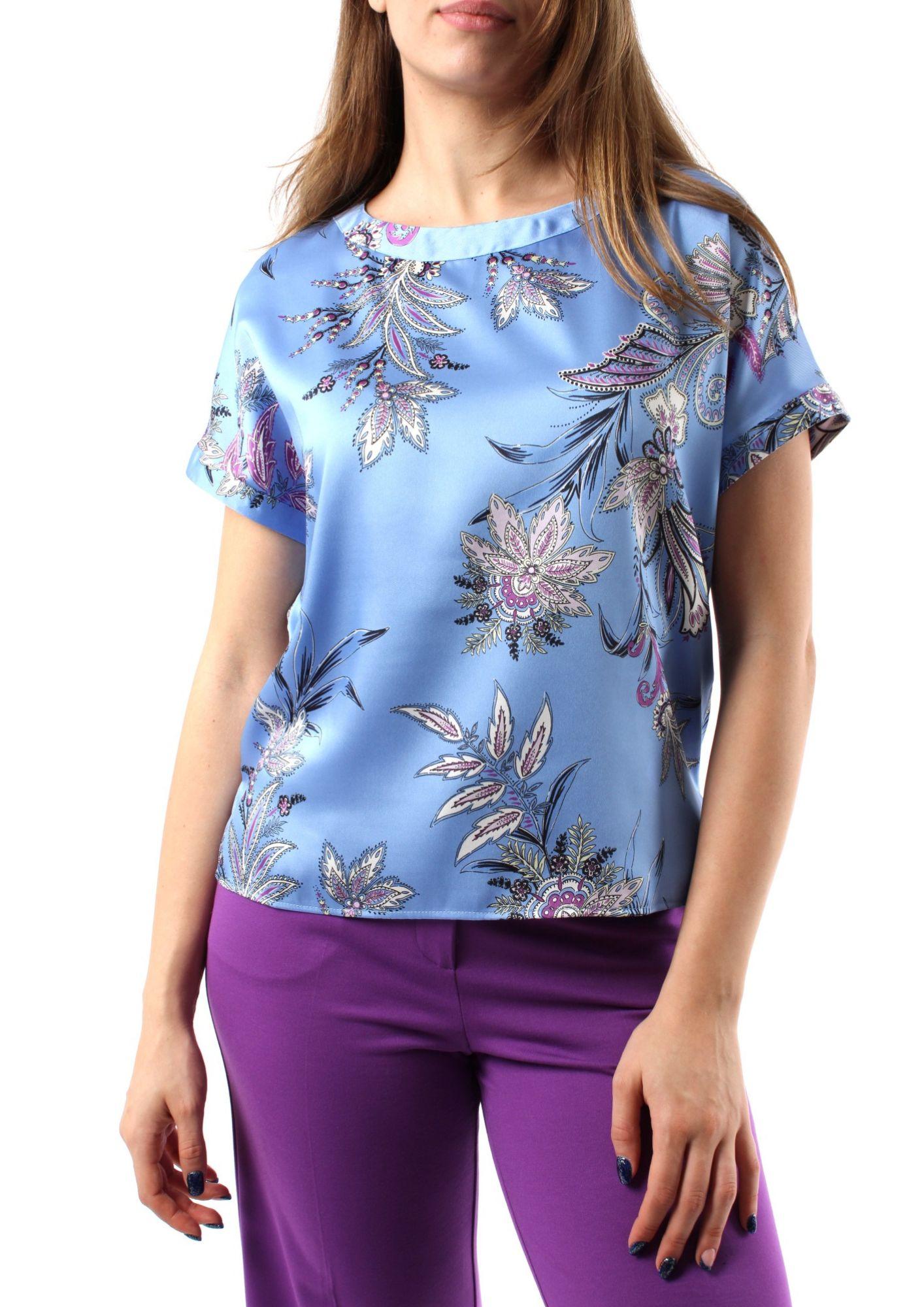 Emme Marella Maglia Donna Riposo Azzurro - Santangelo