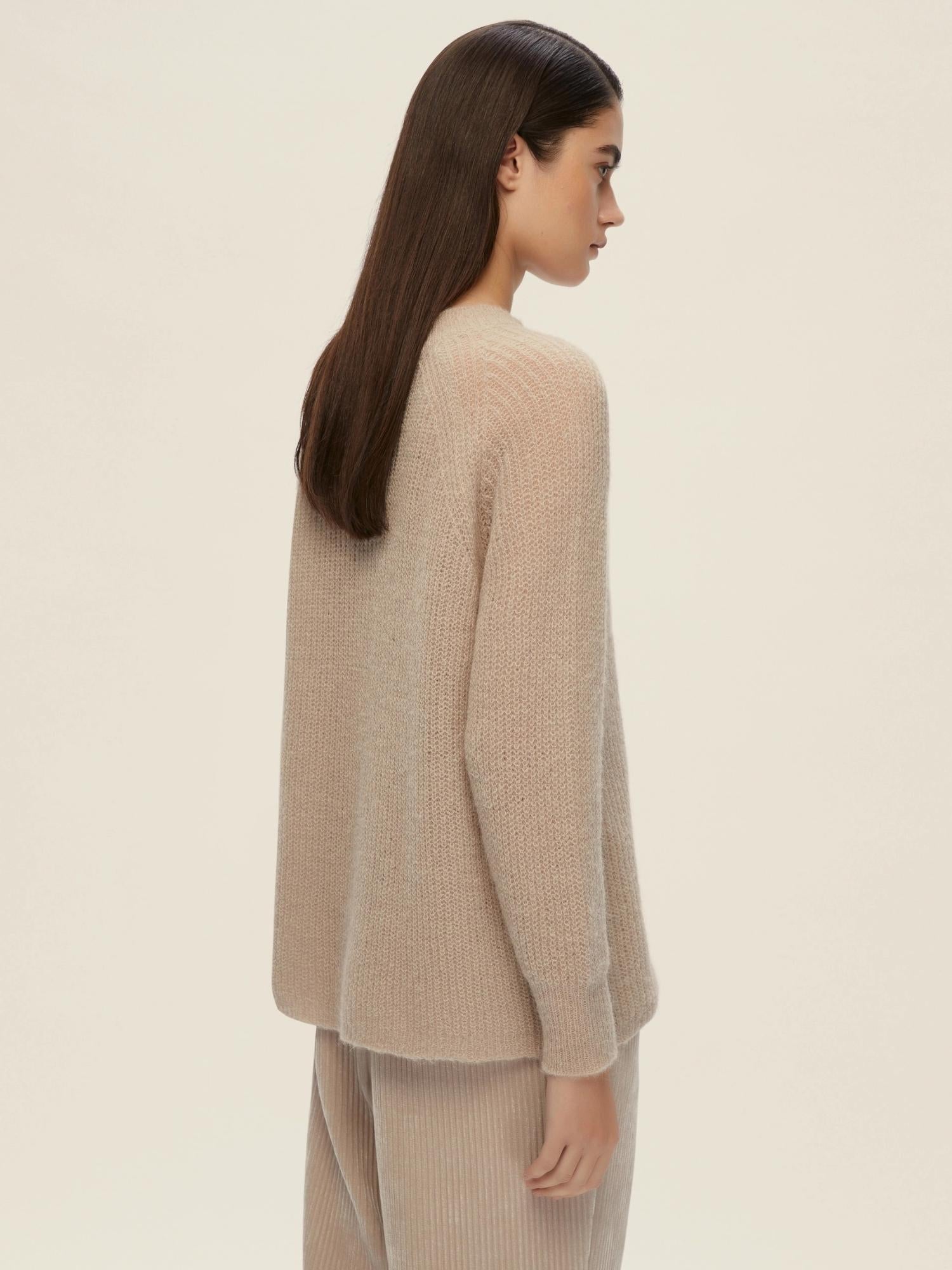 EMME MARELLA Emme Marella Maglia in misto alpaca Doccia Donna Ecru' Maglia