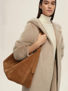 EMME MARELLA Emme Marella Maxi hobo bag Adelio Donna Cammello Borsa