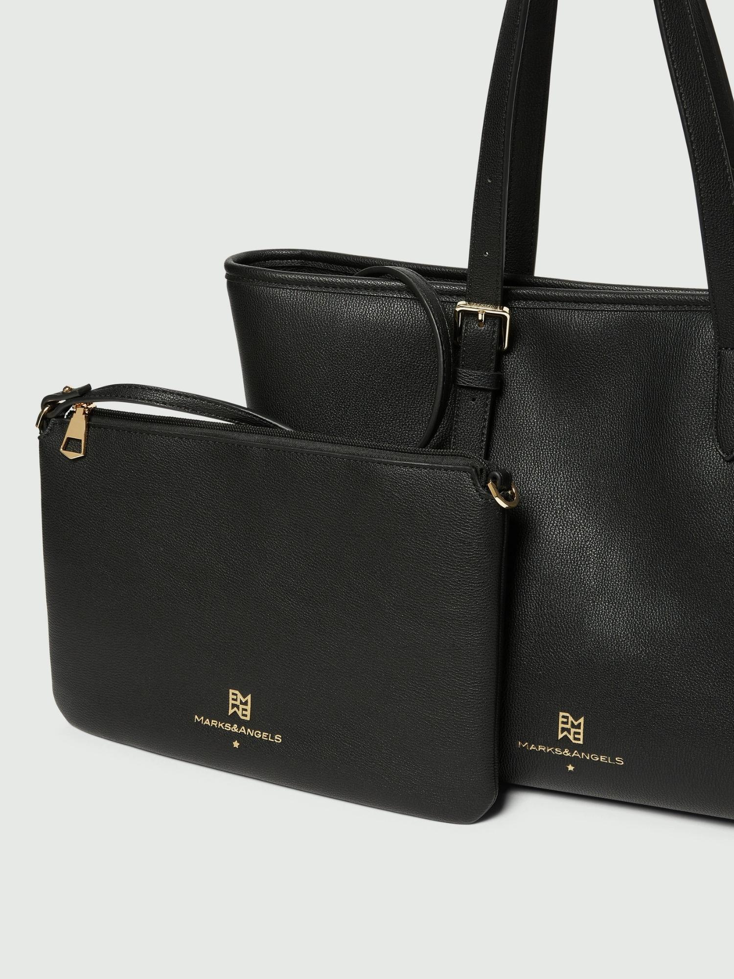 Emme Marella Maxi shopper Emma Nero - Santangelo