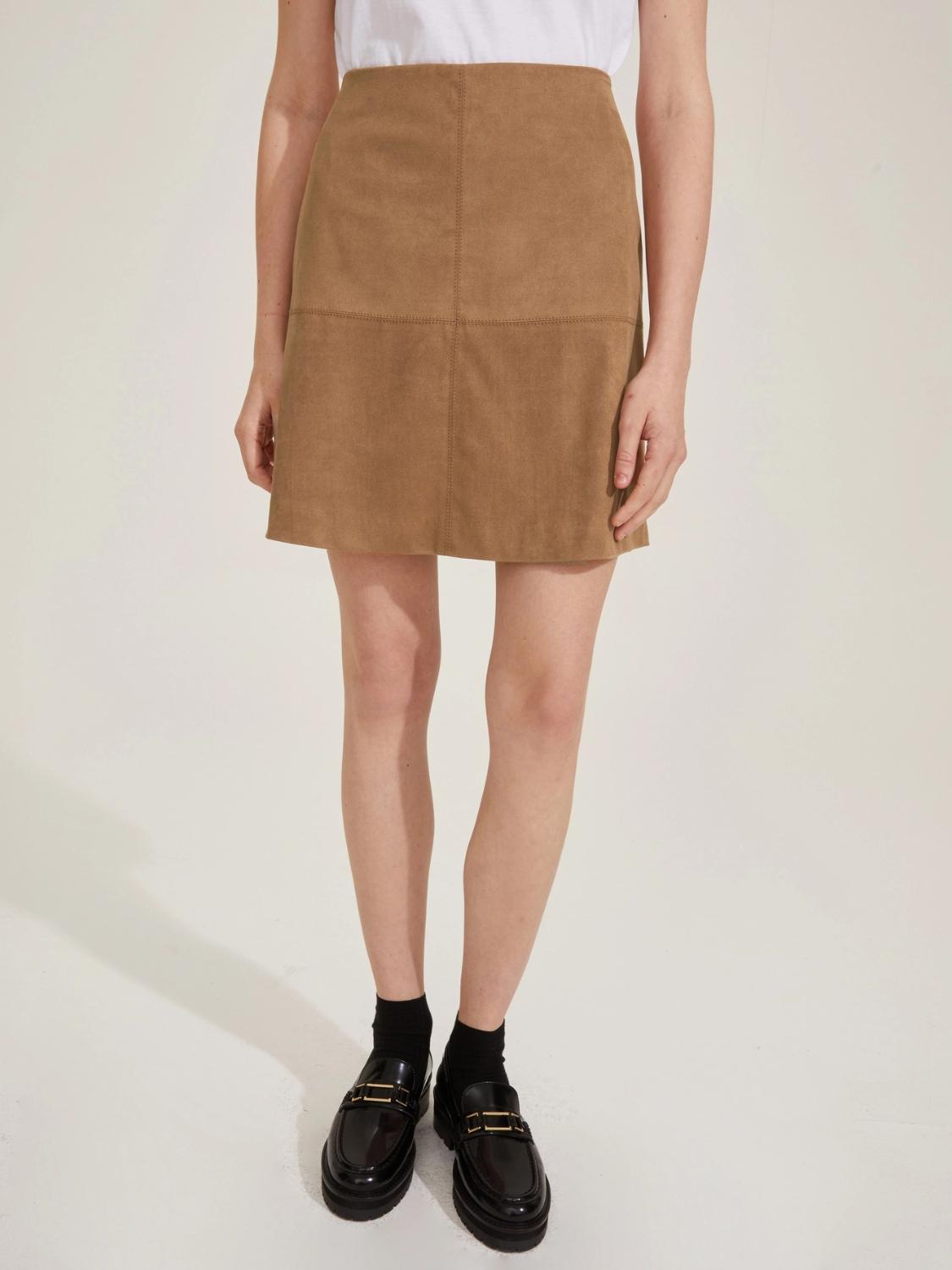 Emme Marella Mini gonna Bolivar Donna Tabacco - Santangelo
