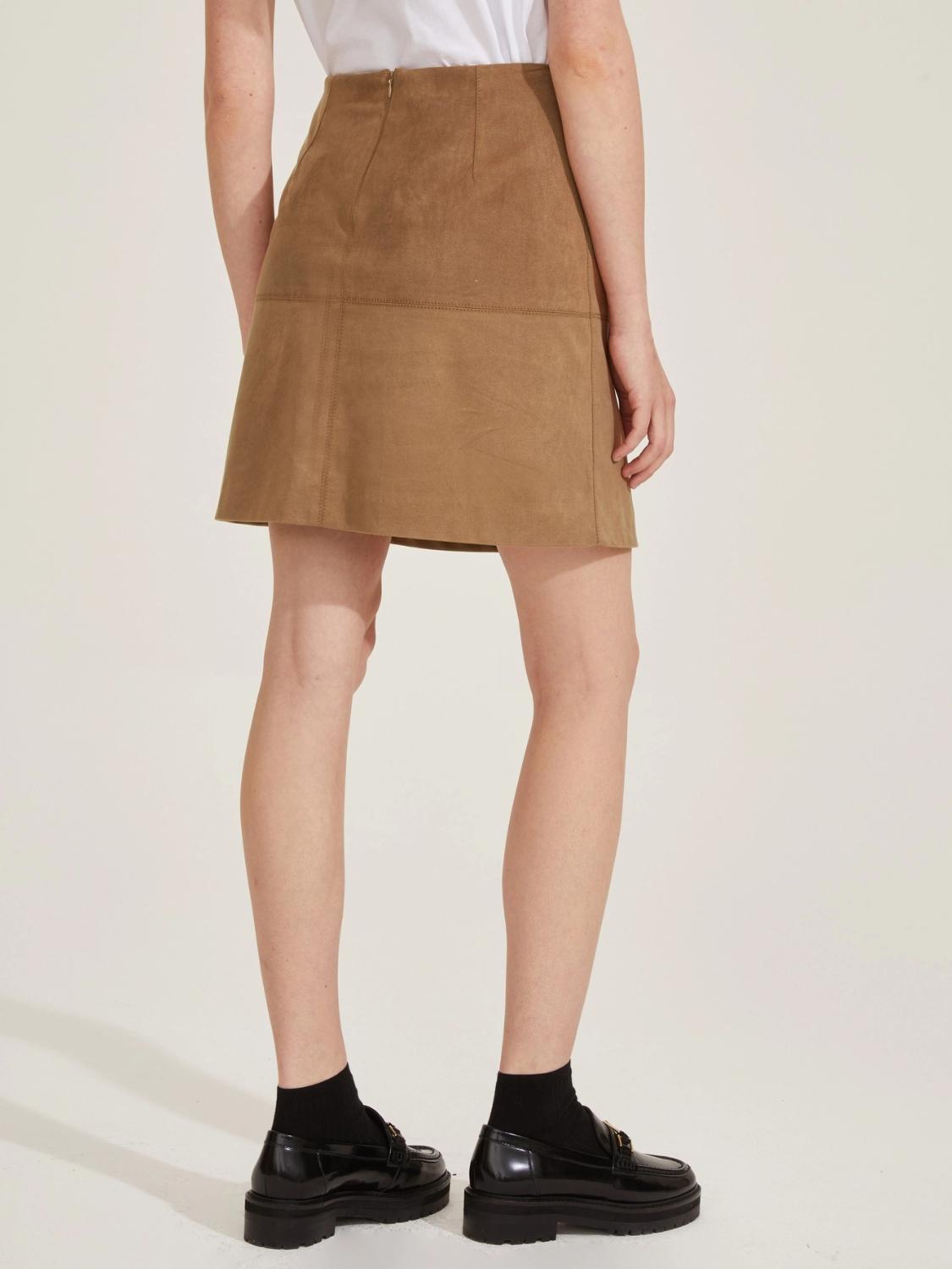 Emme Marella Mini gonna Bolivar Donna Tabacco - Santangelo
