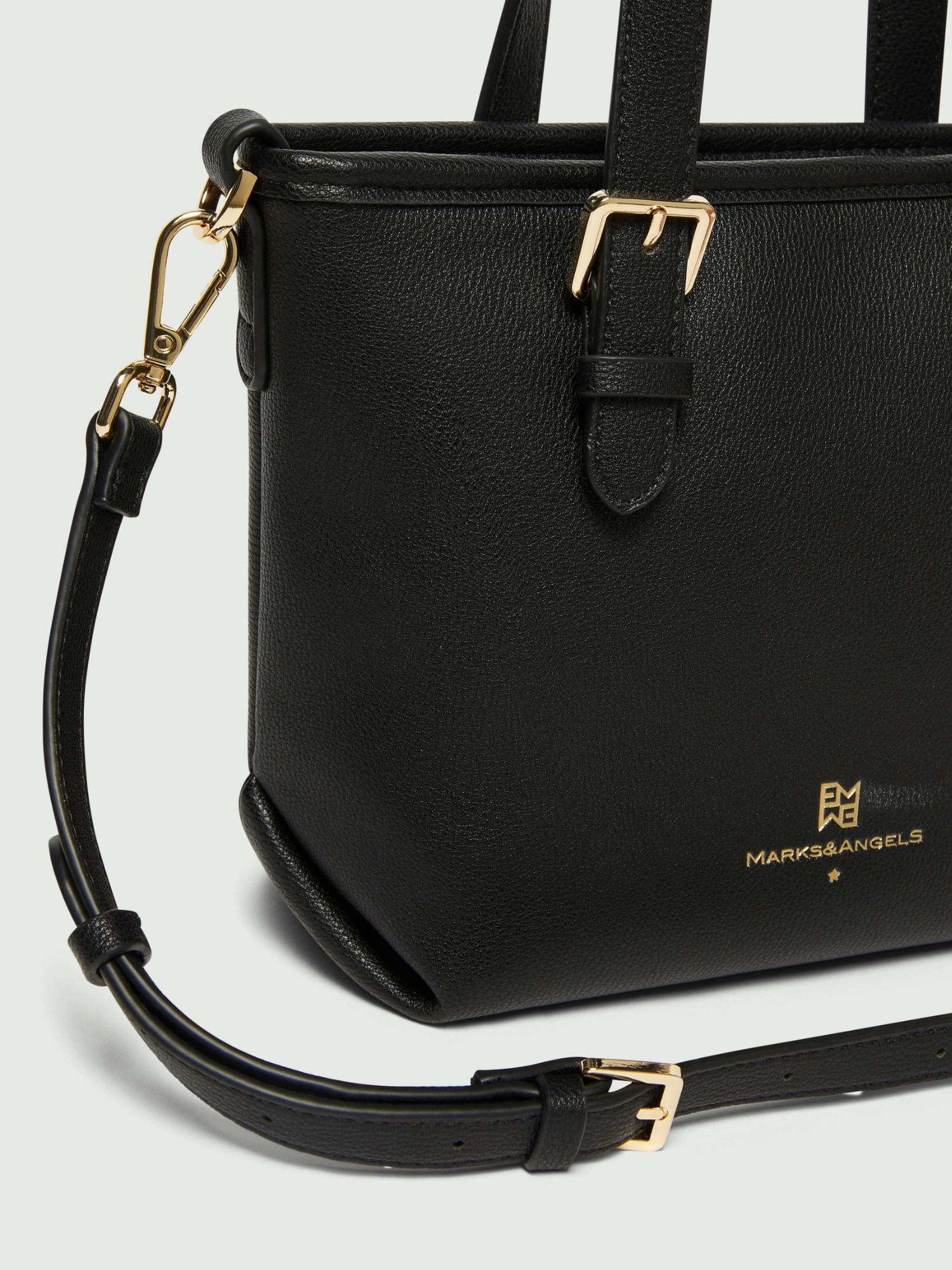 Emme Marella Mini shopper Miniemma Nero - Santangelo