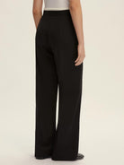 Emme Marella Pantalone con doppia cintura Firenze Donna Nero - Santangelo