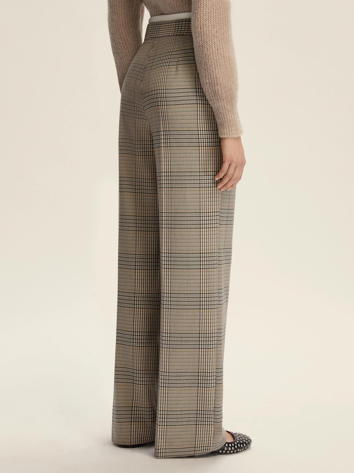 Emme Marella Pantalone con doppia cintura Firenze Donna Verde - Santangelo