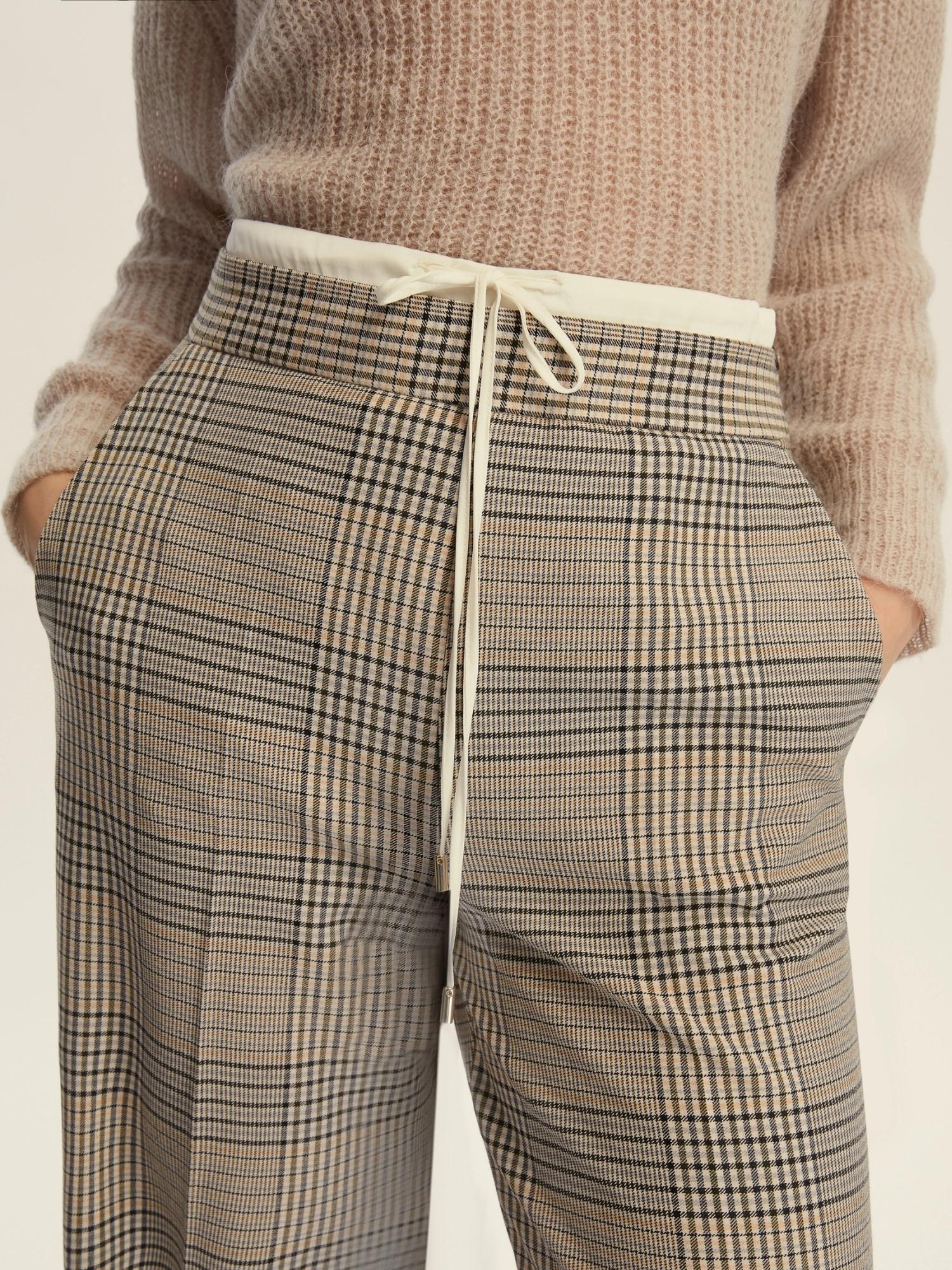 Emme Marella Pantalone con doppia cintura Firenze Donna Verde - Santangelo