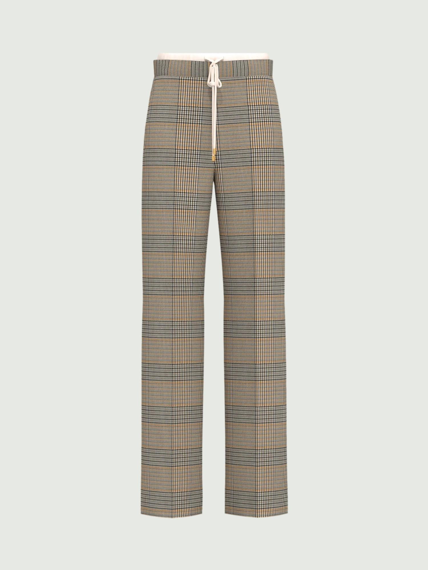 Emme Marella Pantalone con doppia cintura Firenze Donna Verde - Santangelo