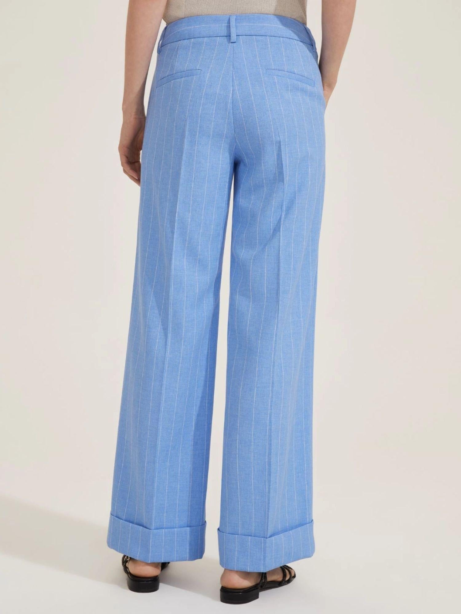 Emme Marella Pantalone Donna Agra2 Azzurro - Santangelo