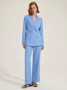 Emme Marella Pantalone Donna Agra2 Azzurro - Santangelo
