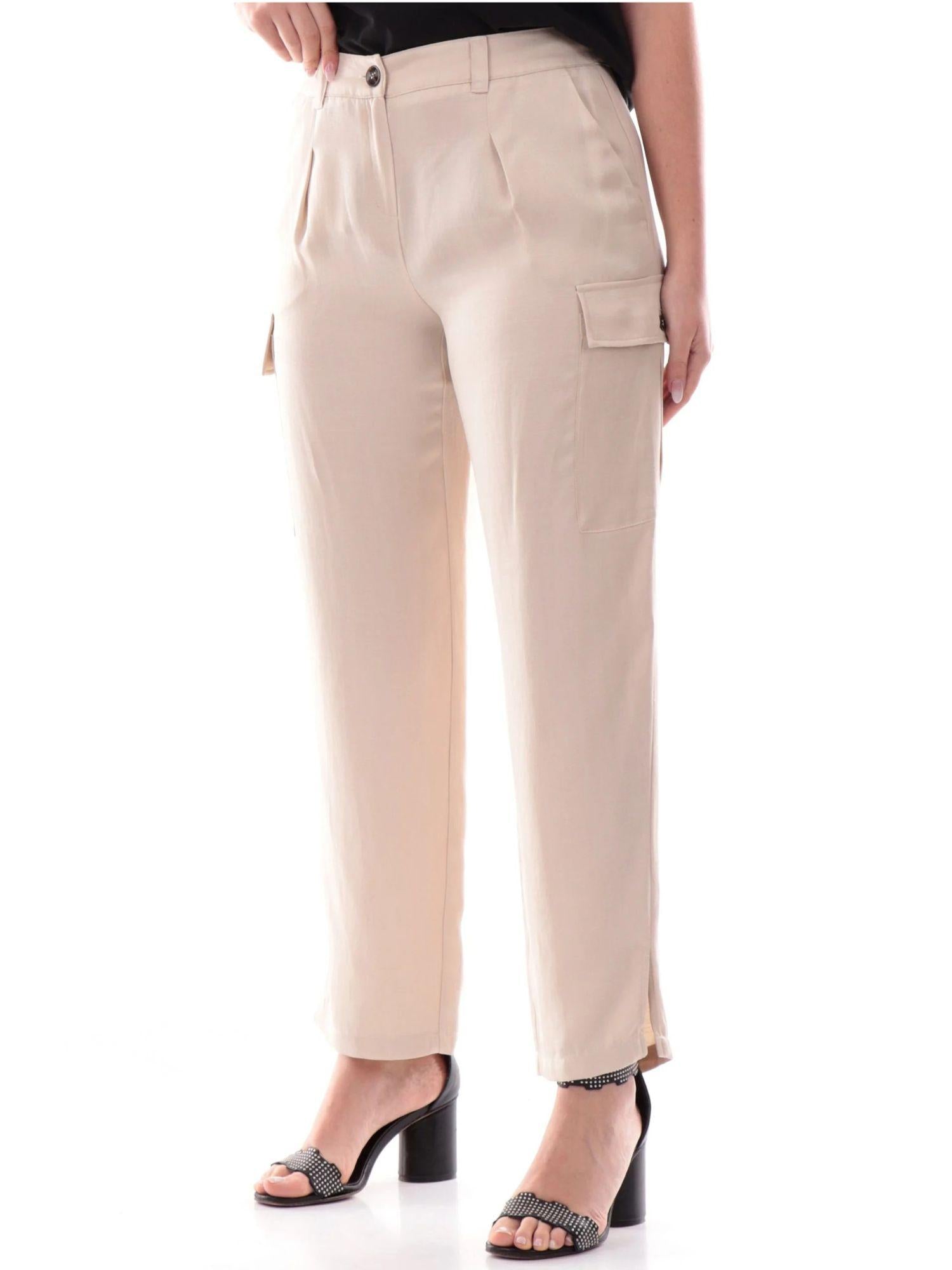 Emme Marella Pantalone Donna Aia Beige - Santangelo