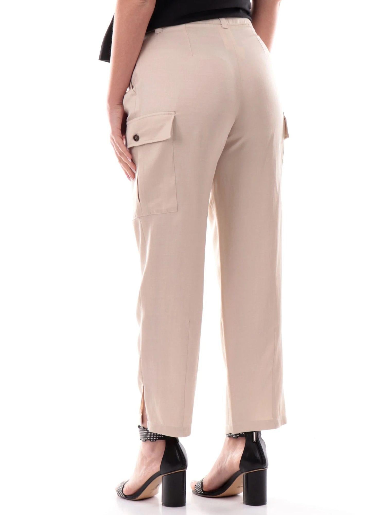 Emme Marella Pantalone Donna Aia Beige - Santangelo