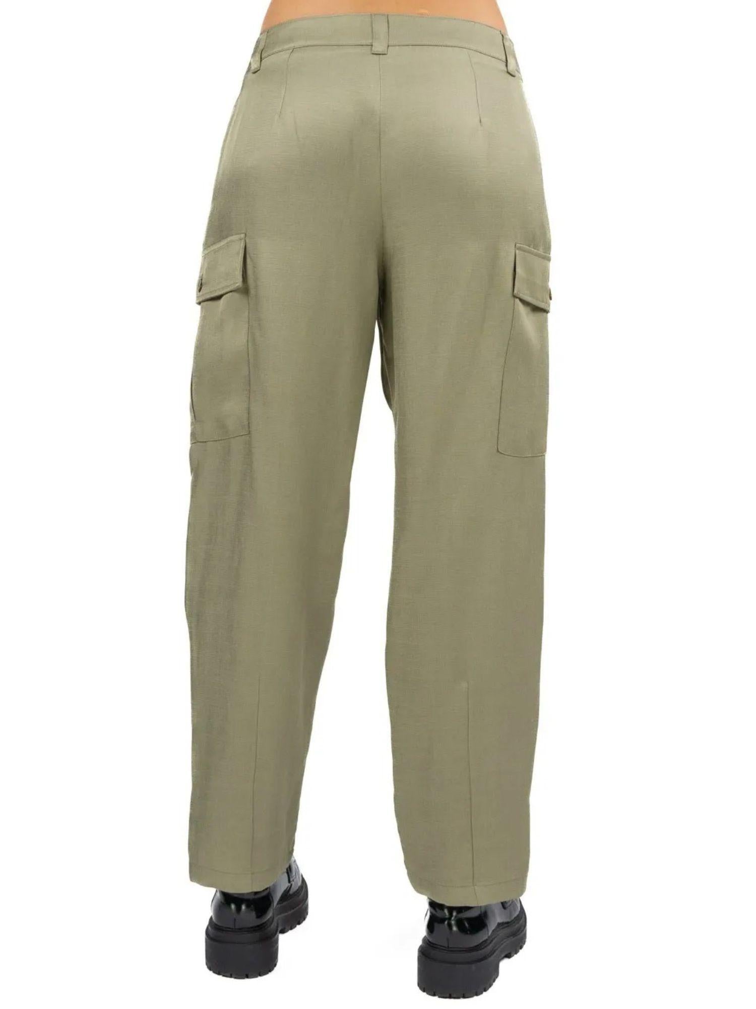 Emme Marella Pantalone Donna Aia Kaki - Santangelo