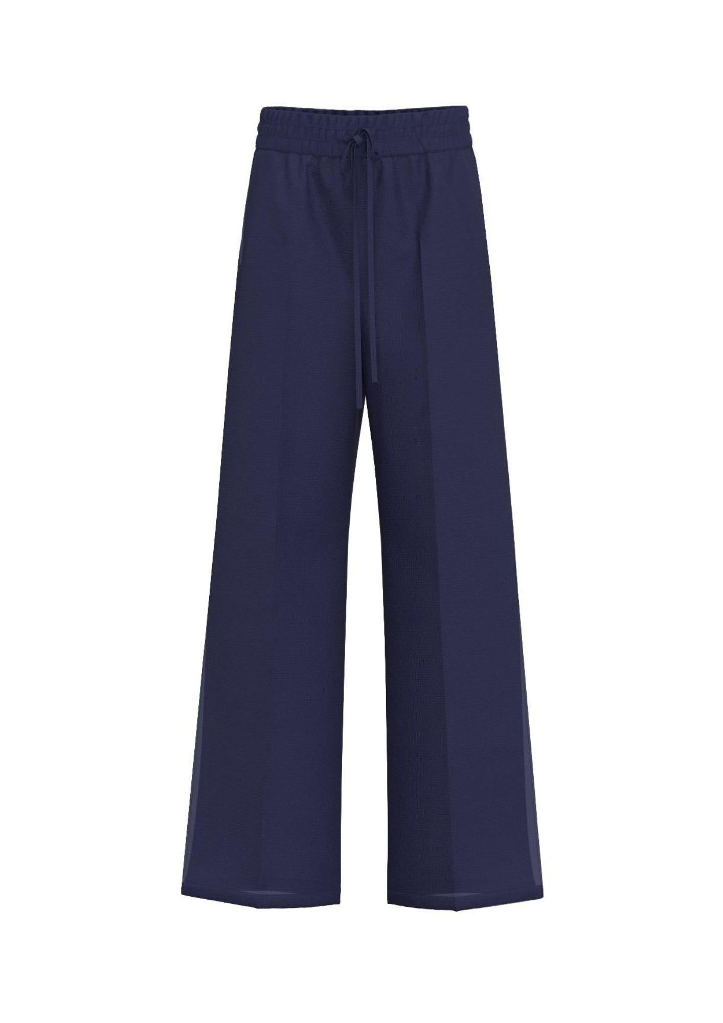 Emme Marella Pantalone Donna Dance Blu - Santangelo