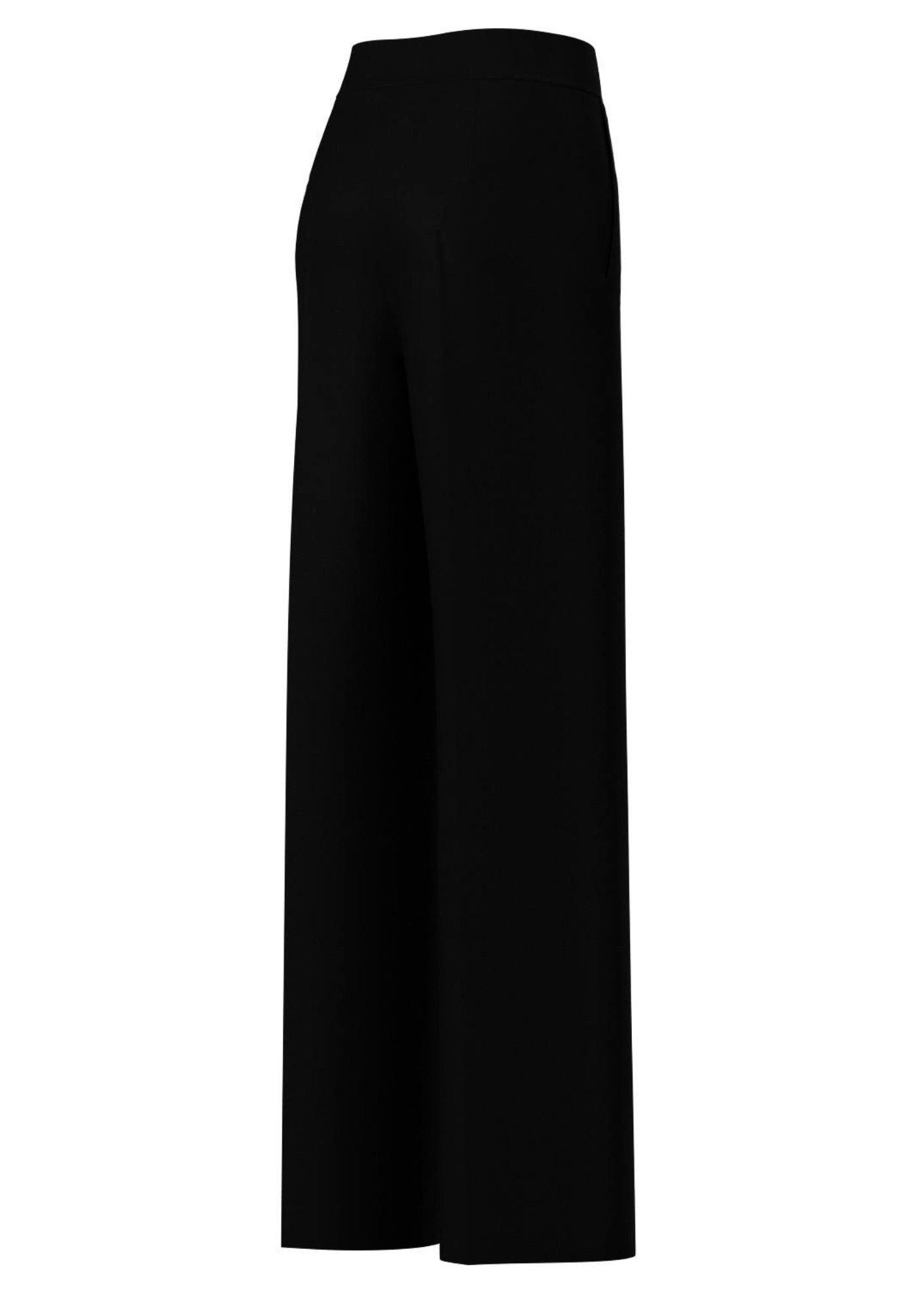 Emme Marella Pantalone Donna Editore Nero - Santangelo