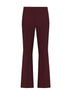 Emme Marella Pantalone Donna Flare Bordeaux