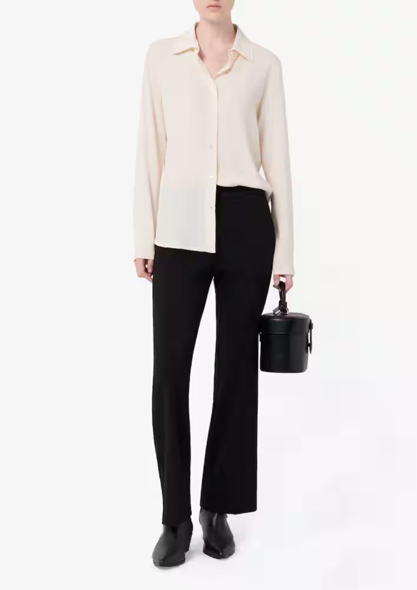 Emme Marella Pantalone Donna Flare Nero - Santangelo