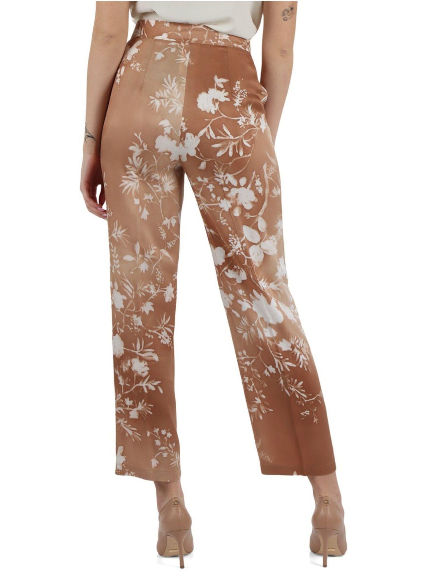 Emme Marella Pantalone Donna Guida Nero Fantasia Kimono - Santangelo