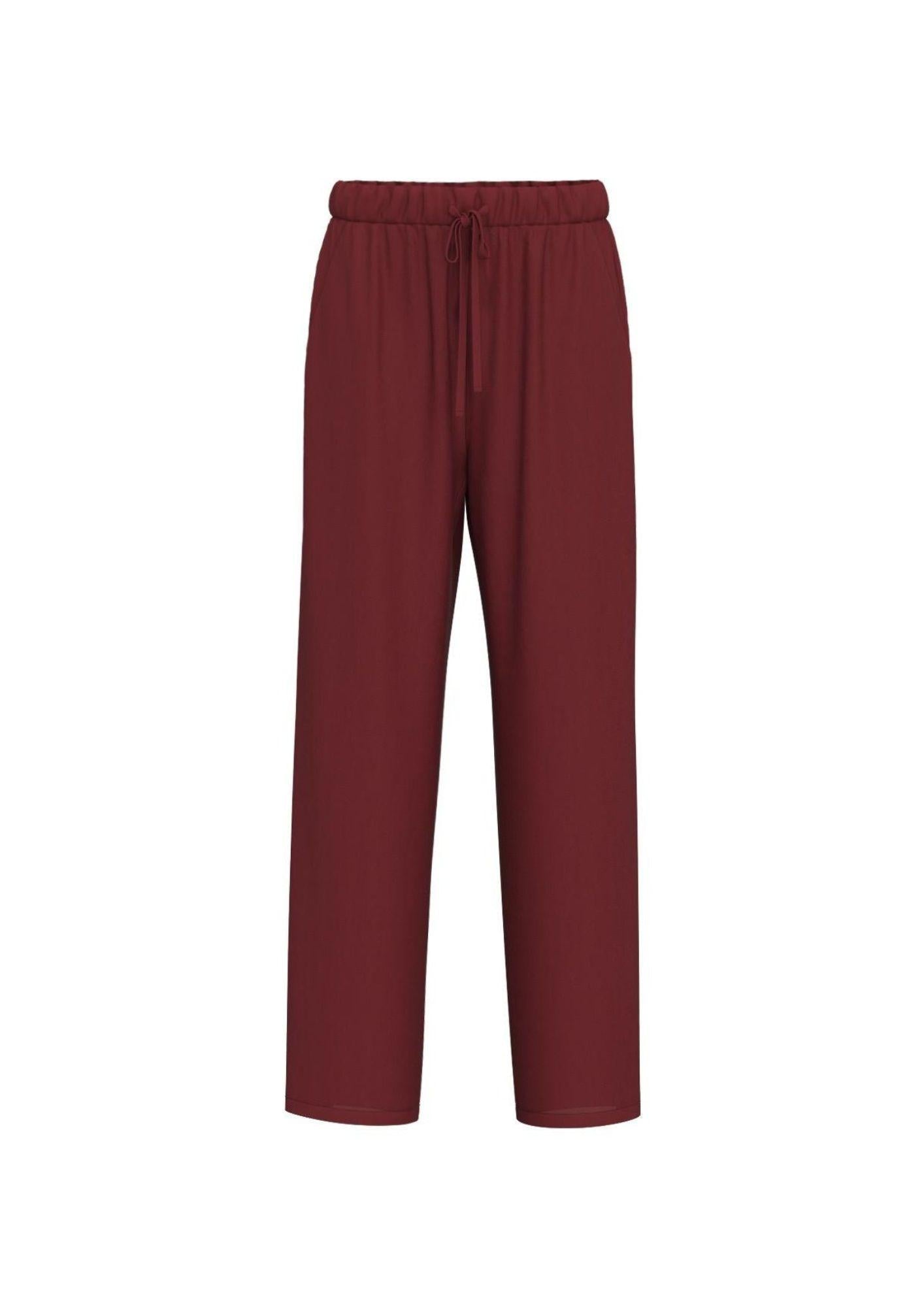 Emme Marella Pantalone Donna Riserva Bordeaux - Santangelo