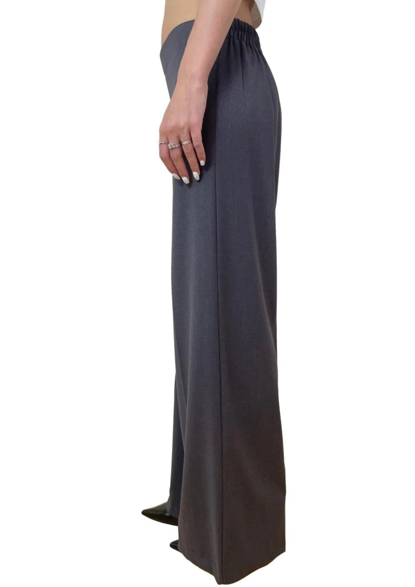 Emme Marella Pantalone Donna Sarago Grigio Melange - Santangelo