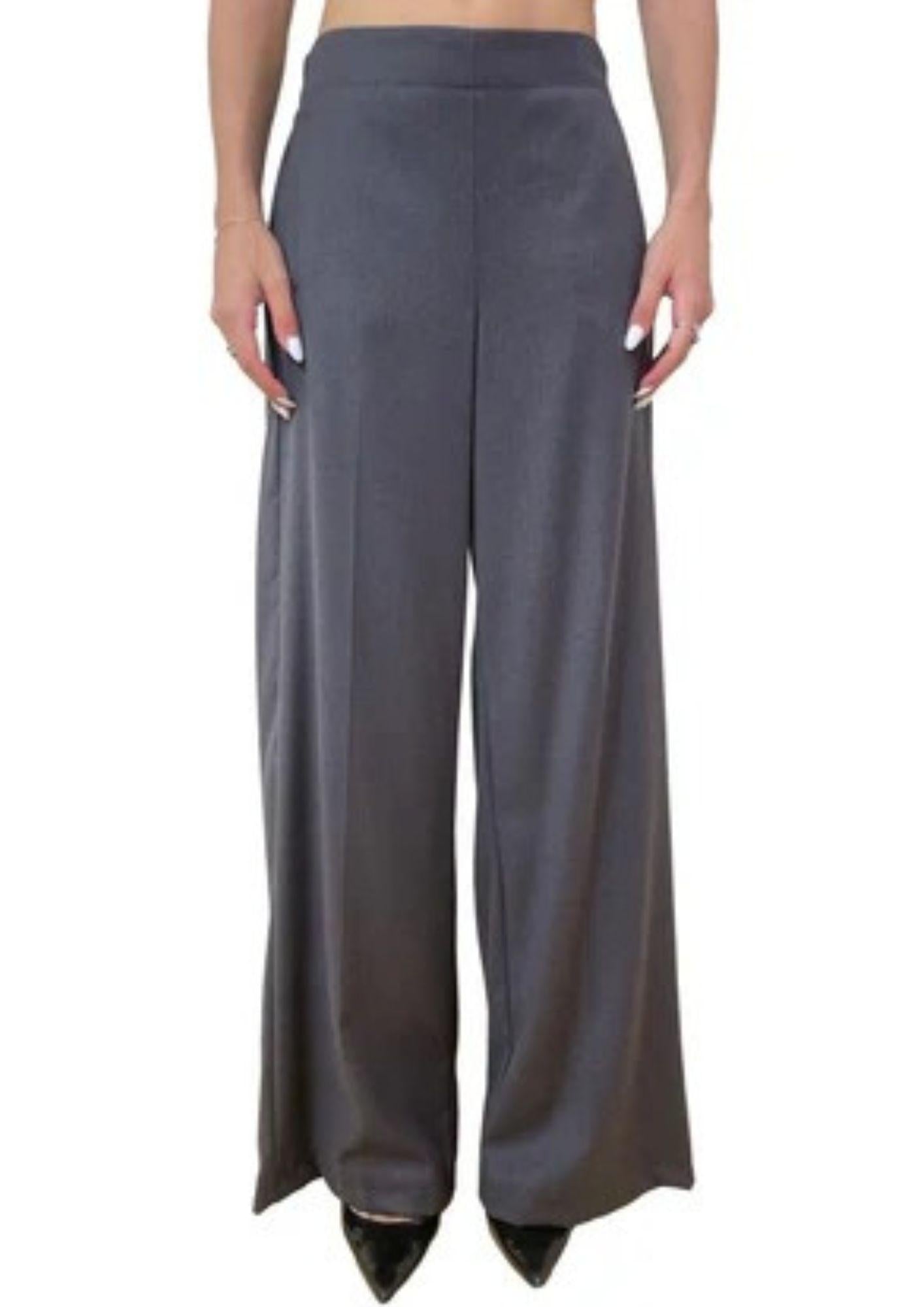 Emme Marella Pantalone Donna Sarago Grigio Melange - Santangelo