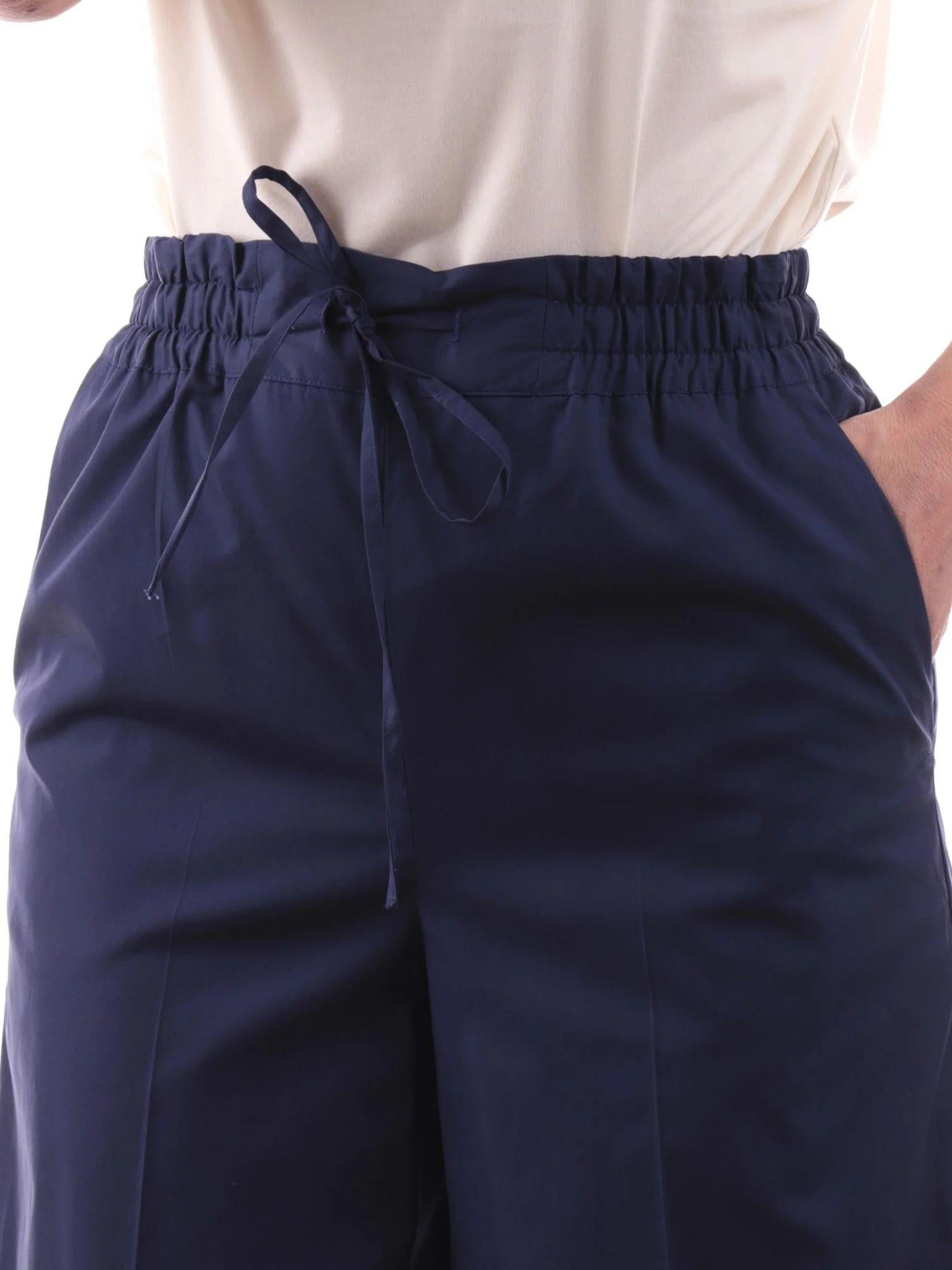 Emme Marella Pantalone Donna Valette Blu - Santangelo