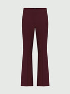 EMME MARELLA Emme Marella Pantalone dritto in jersey Flare Donna Bordeaux Pantalone
