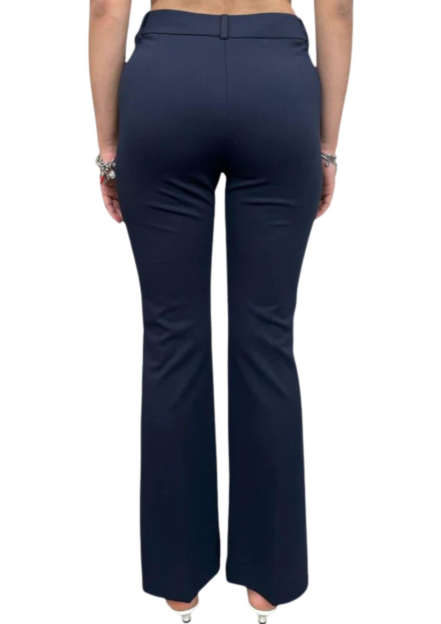 Emme Marella Pntalone Donna Flare Blu - Santangelo