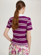Emme Marella Polo Donna Dinar Viola Bouganville - Santangelo