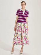 Emme Marella Polo Donna Dinar Viola Bouganville - Santangelo