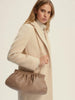 Pochette souple pour femme Emme Marella Gloria Beige