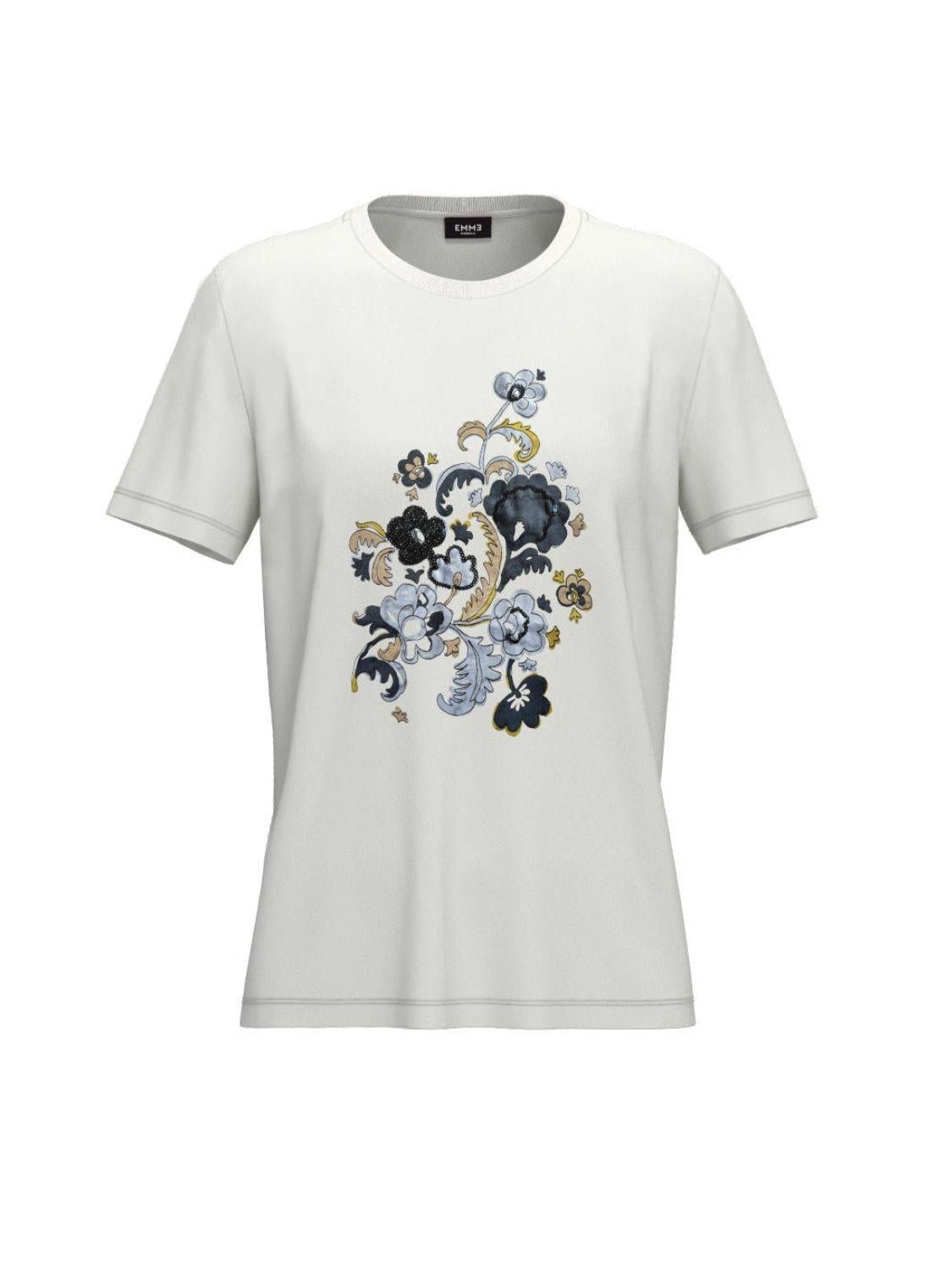 Emme Marella T-Shirt Donna Ovest Bianco - Santangelo