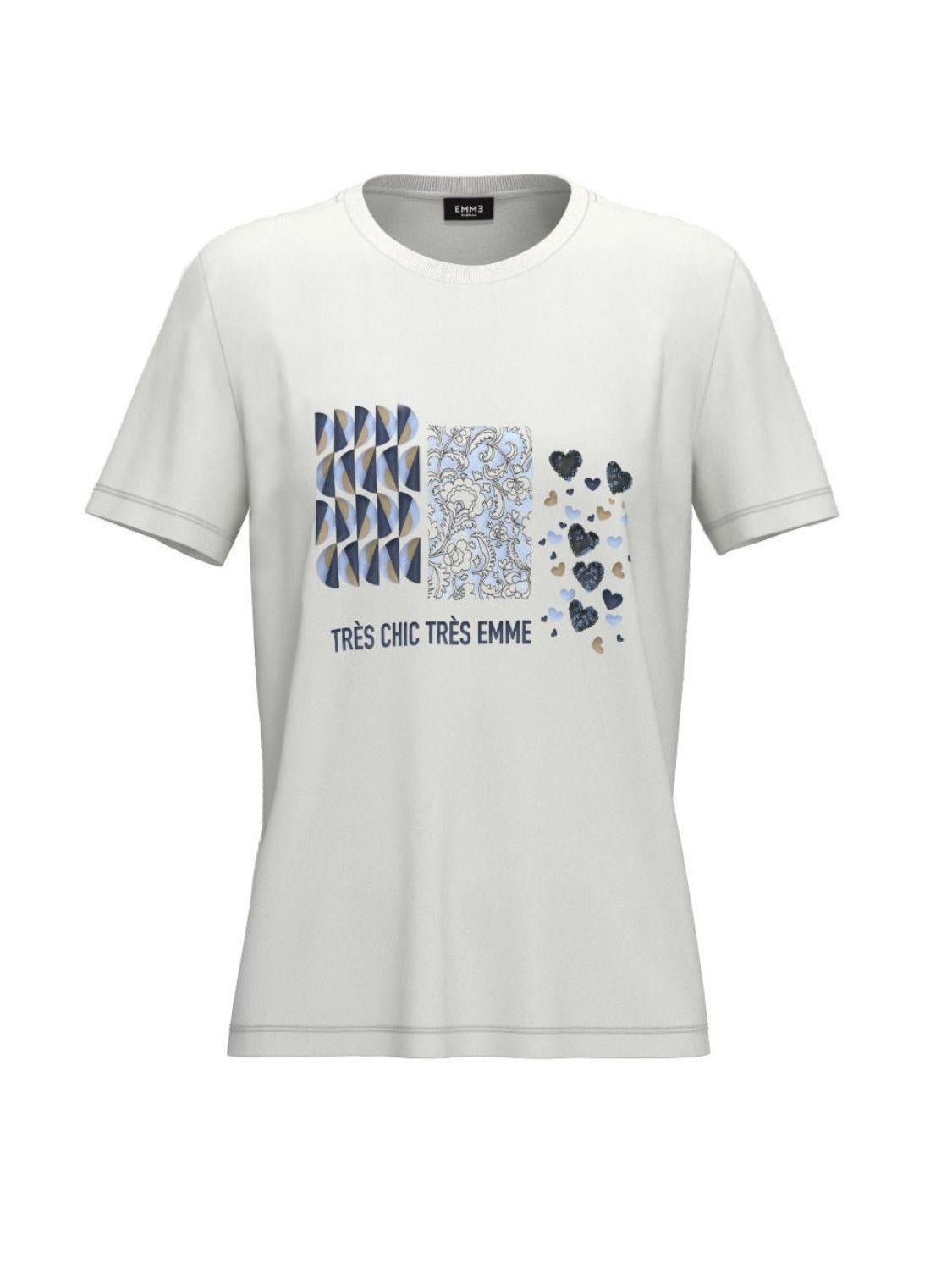 Emme Marella T-Shirt Donna Ovest Bianco - Santangelo