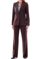 EMME MARELLA Emme Marella Tailleur Donna Zolla Marrone Testa di Moro Tailleur