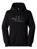 Felpa con cappuccio Drew Peak Light Uomo TNF Black Duck Green