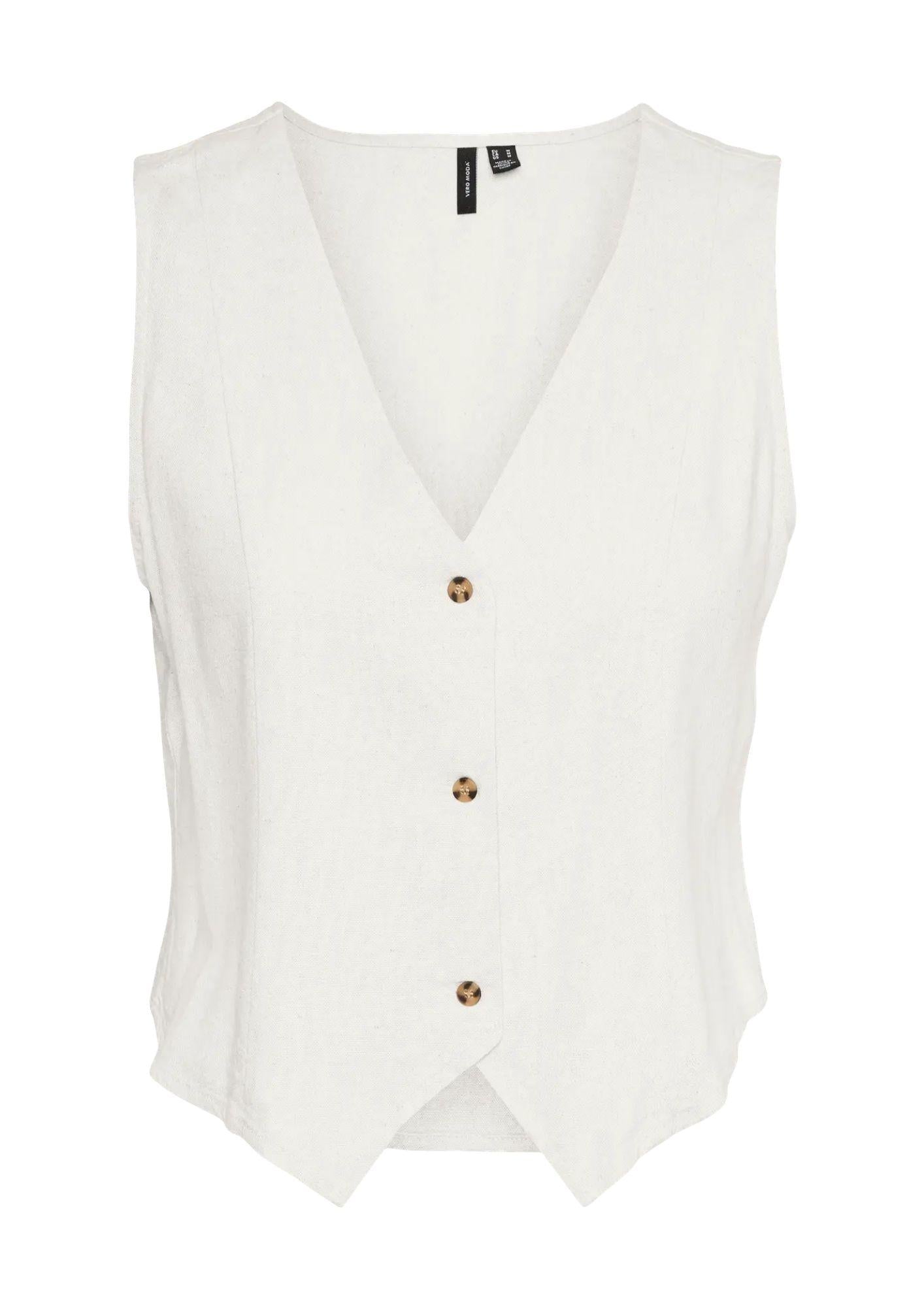 Gilet Donna Bianco Neve - Santangelo